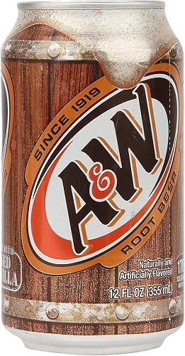 A&W Root Beer – 24 Dosen mit DPG-Pfand — Produktabbildung