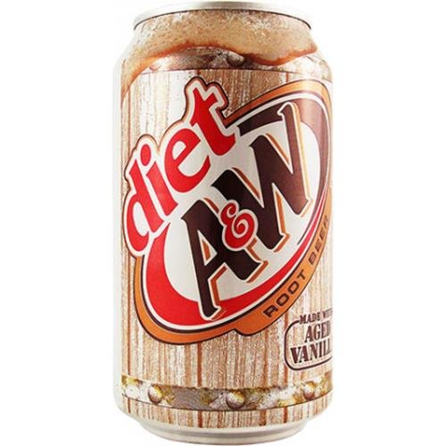 A&W Root Beer Diet – 24 Dosen — Produktabbildung