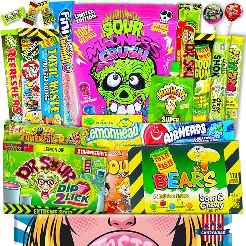 Saure USA Süßigkeiten Box — Produktabbildung
